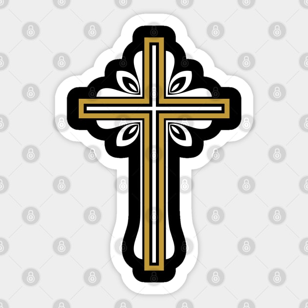 Cross of the Lord Sticker by Reformer